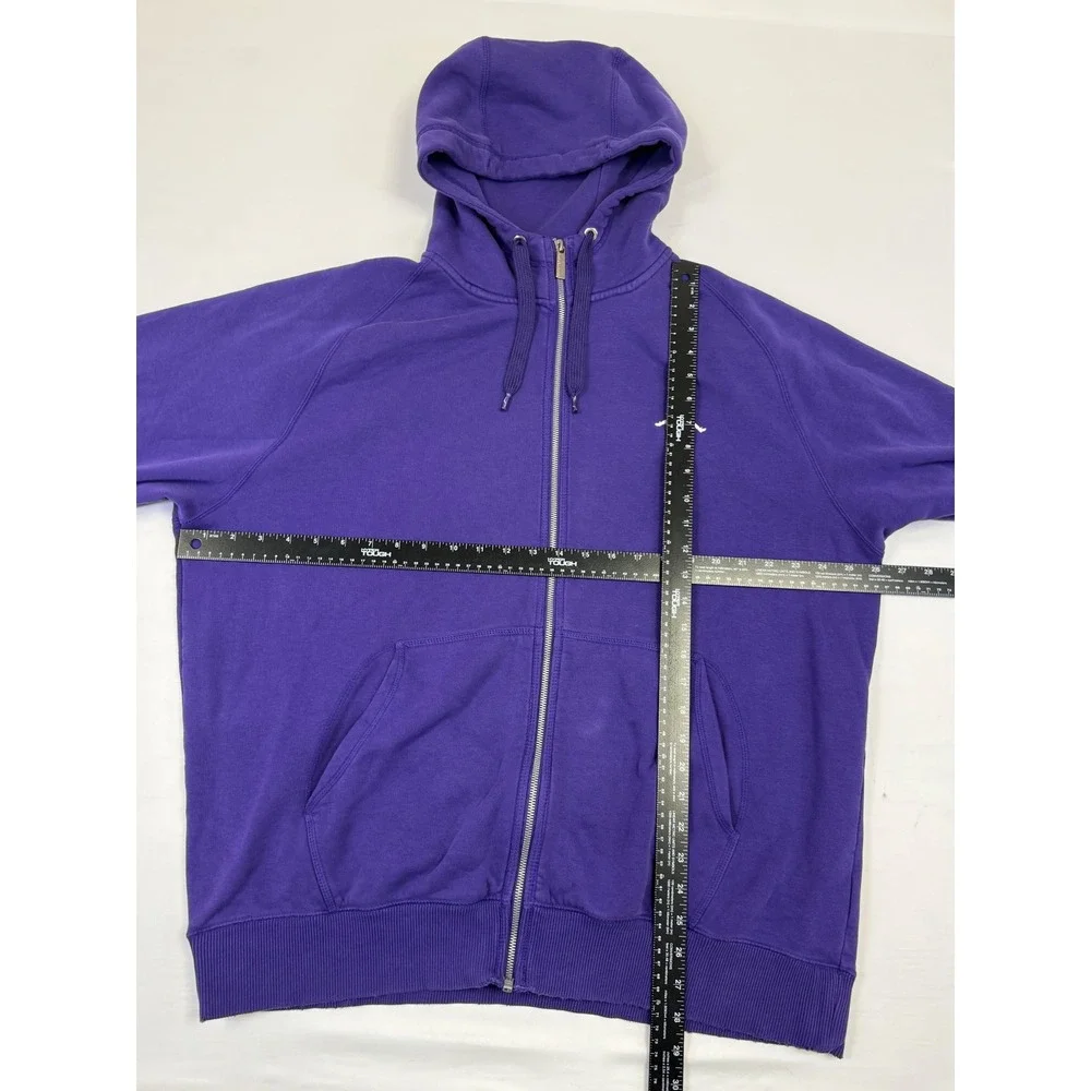 Jordan Mens Purple Full Zip Jumpman‎ Hoodie XL Raglan Sleeve Sportswear Jacket